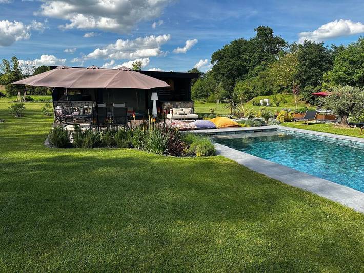 Chambre d’hôte pour 2 personnes, avec Terrasse ainsi que Jardin et Piscine