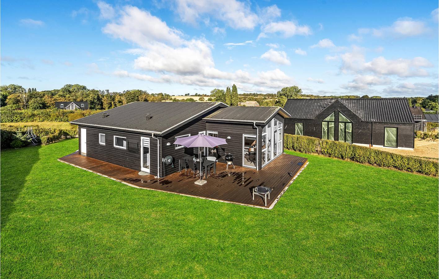 Vacation house for 8 people with hot tub in Tårup, Nyborg Region