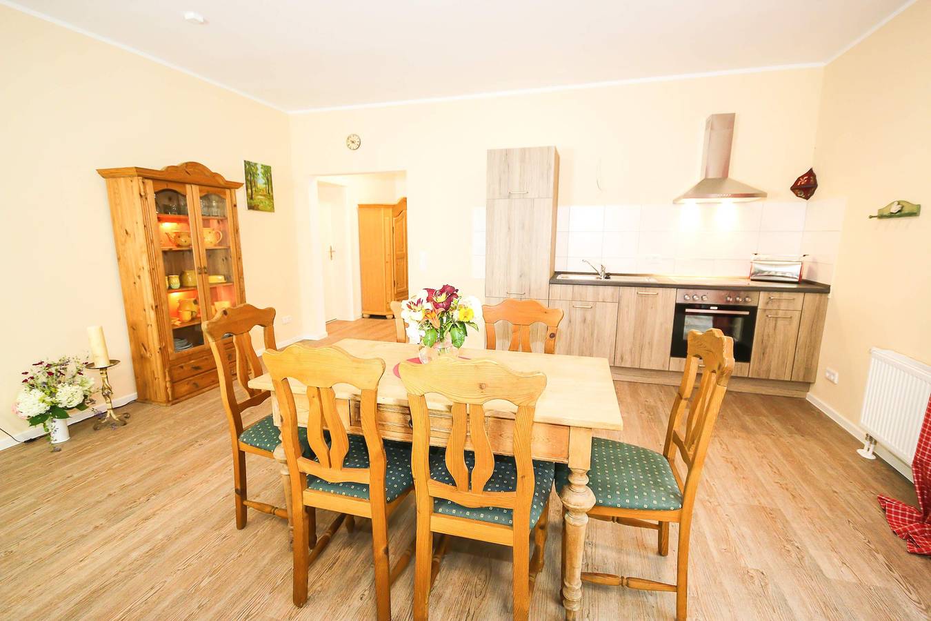 Ganze Wohnung, Ferienwohnung für 4 Personen mit Balkon/Terrasse in Gransee, Ruppiner Seenland