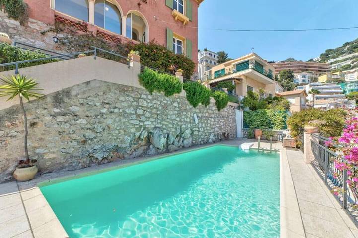 Villa for 6 people, with terrace and garden in Villefranche-sur-Mer