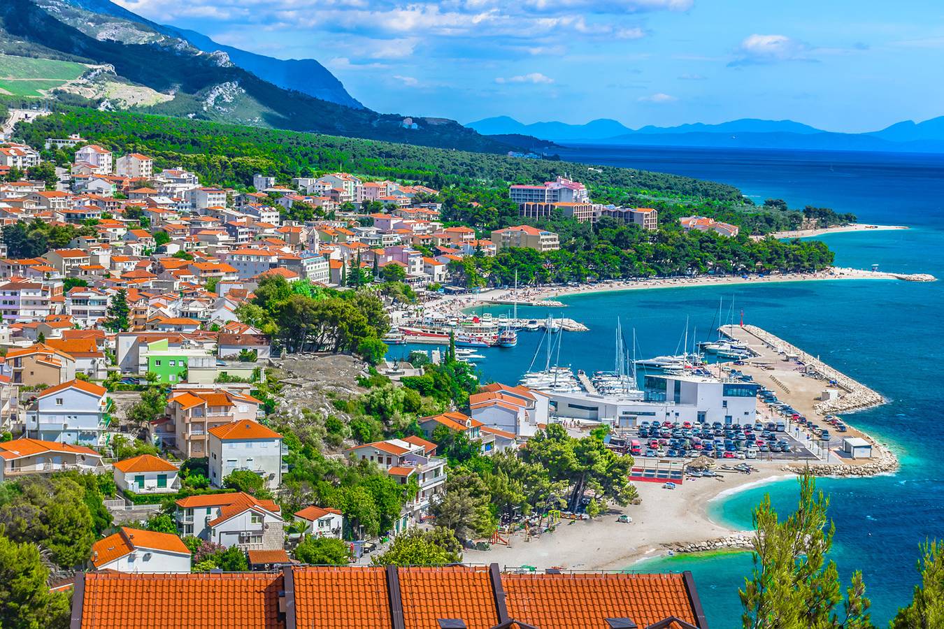 Boot für 4 Personen in Baska Voda, Makarska Riviera