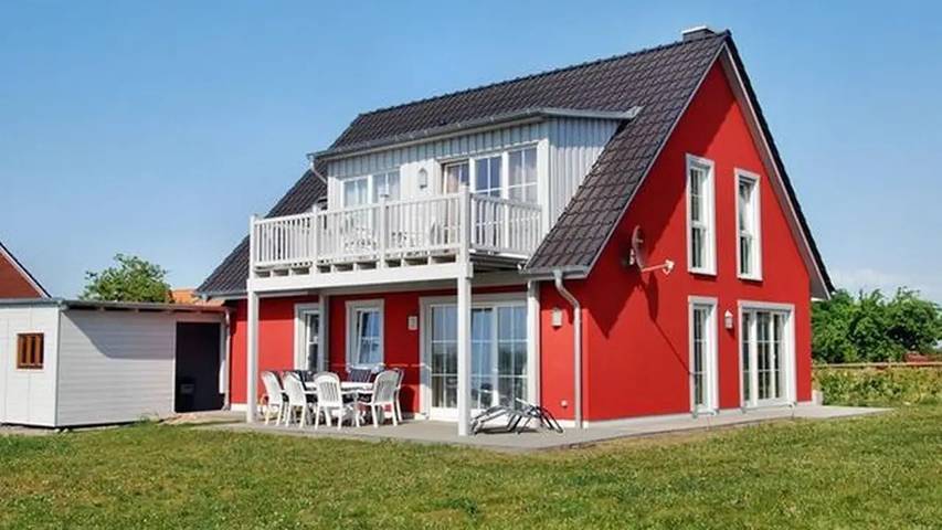 Ferienwohnung für 6 Personen, mit Garten