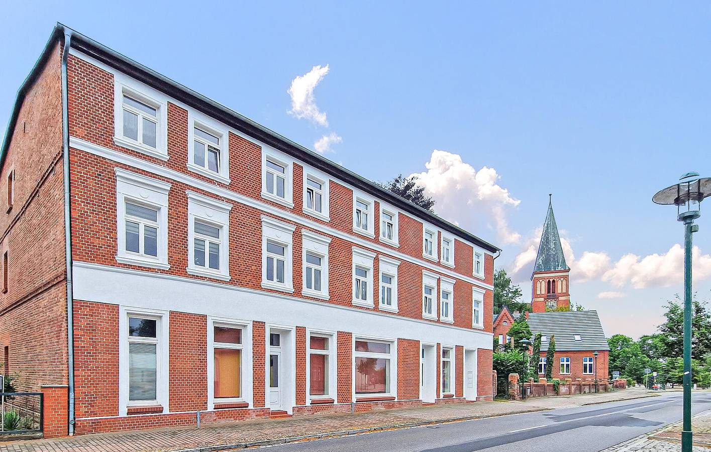 Ganze Ferienwohnung, Modernes Apartment mit Parkplatz und Kabel-TV in der Nähe des Eggesiner Stadtzentrums in Eggesin, Vorpommern Greifswald