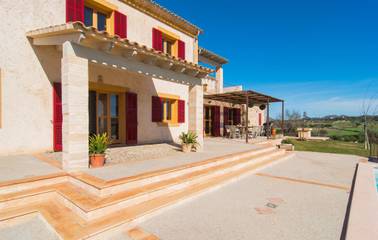Villa in Manacor, East Majorca für 8 