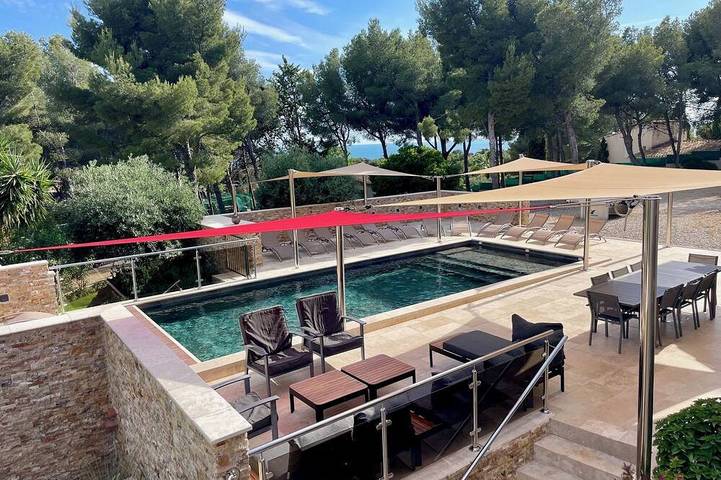 Maison de vacances pour 15 personnes, avec jardin, animaux acceptés à Sausset-les-Pins