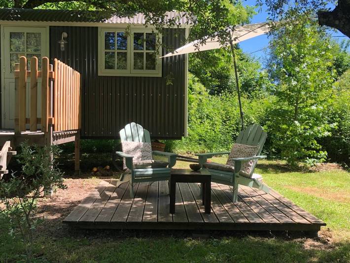 Location de vacances pour 2 personnes, avec piscine ainsi que jacuzzi et jardin à Savignac-Lédrier - 2