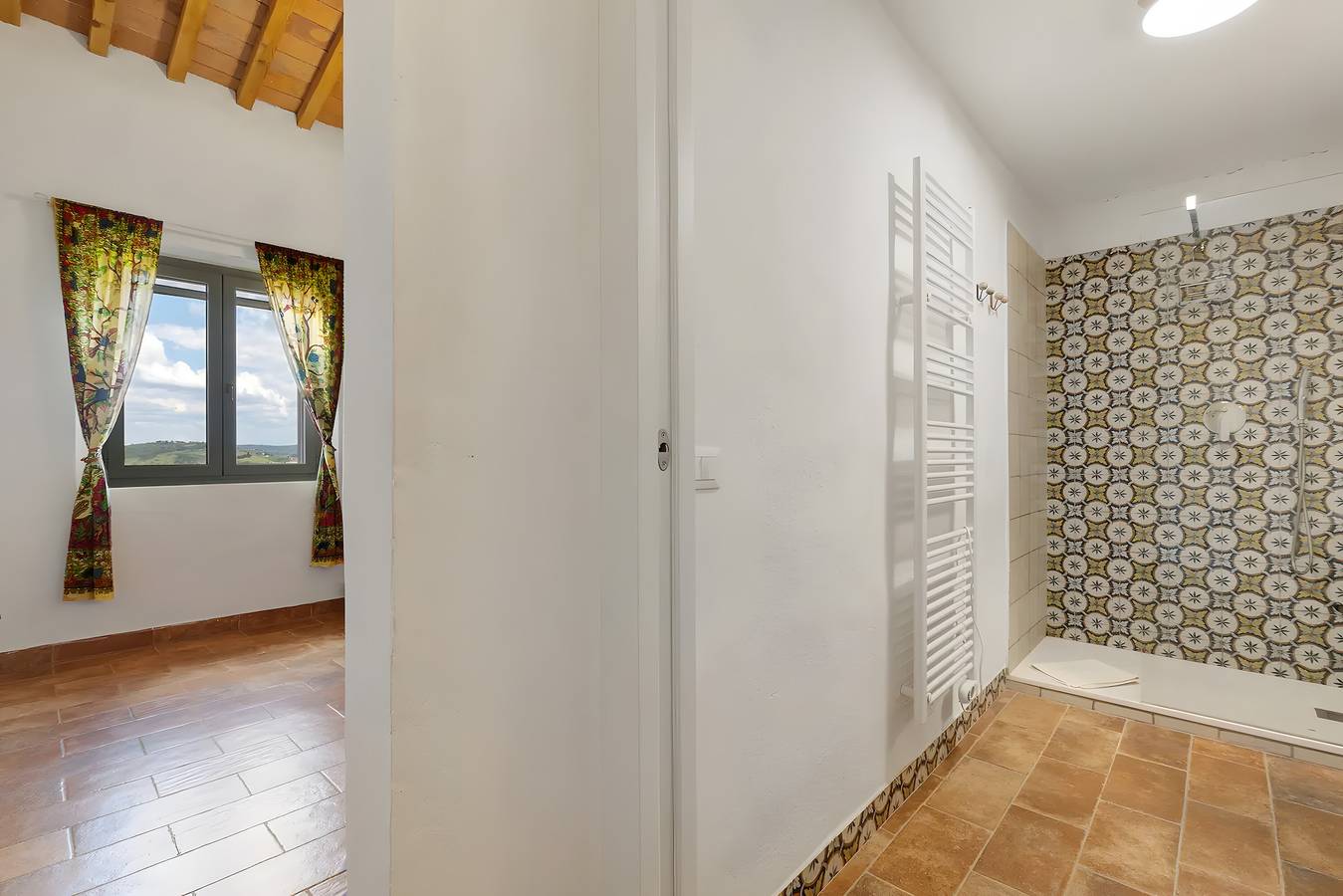 Camera 'Capra - Fattoria La Caprine' con Giardino in Comune, Wi-Fi e Aria Condizionata in Gambassi Terme, Chianti