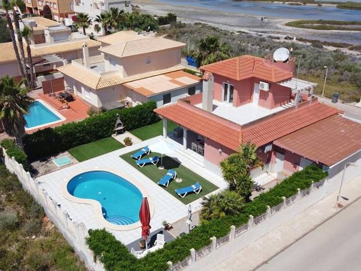 Chalet para 6 personas, con Balcón y Terraza además de Jardín y Piscina en San Javier