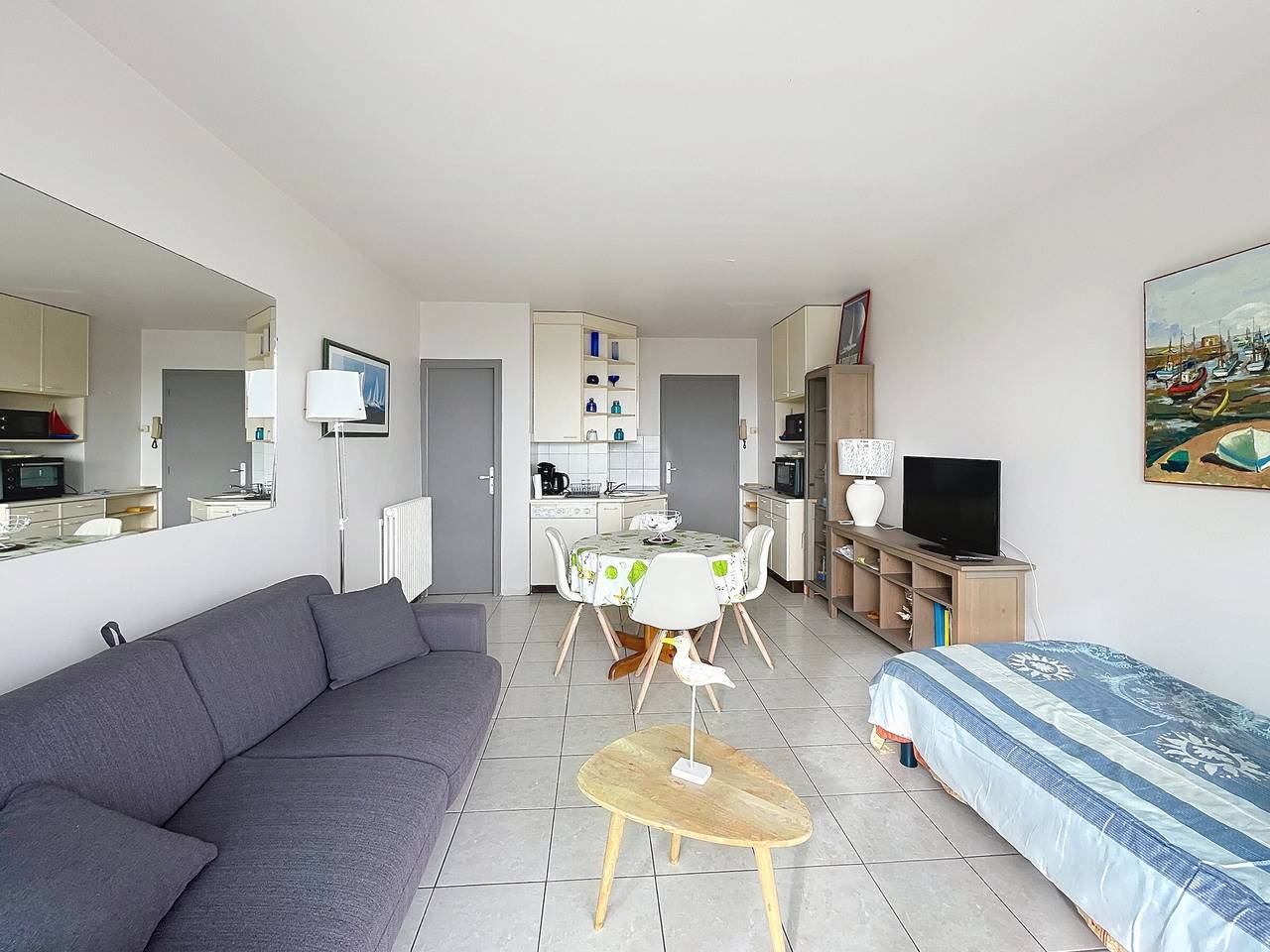 Ganzes Studio, Komfort Studio 1. Etage Meerblick - Les Sables-d'Olonne in Les Sables-d'Olonne, Vendée