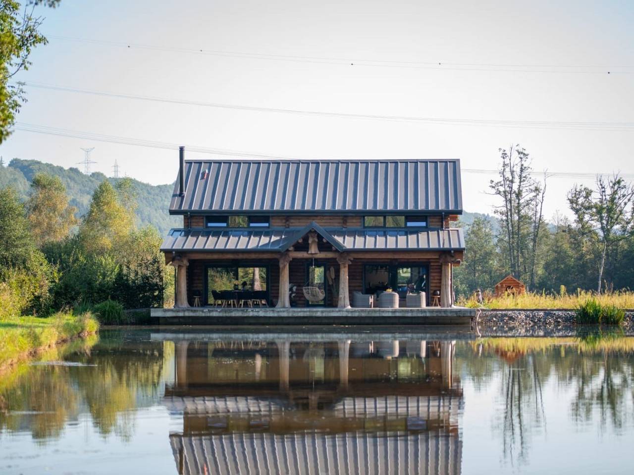 Chalet du pêcheur - Sauna und Hallenbad in Trois-Ponts, Luik en omgeving