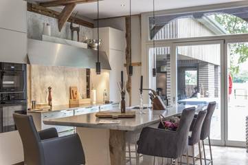 Ferienhaus für 4 Personen, mit Terrasse und Ausblick in Oberndorf-Oste