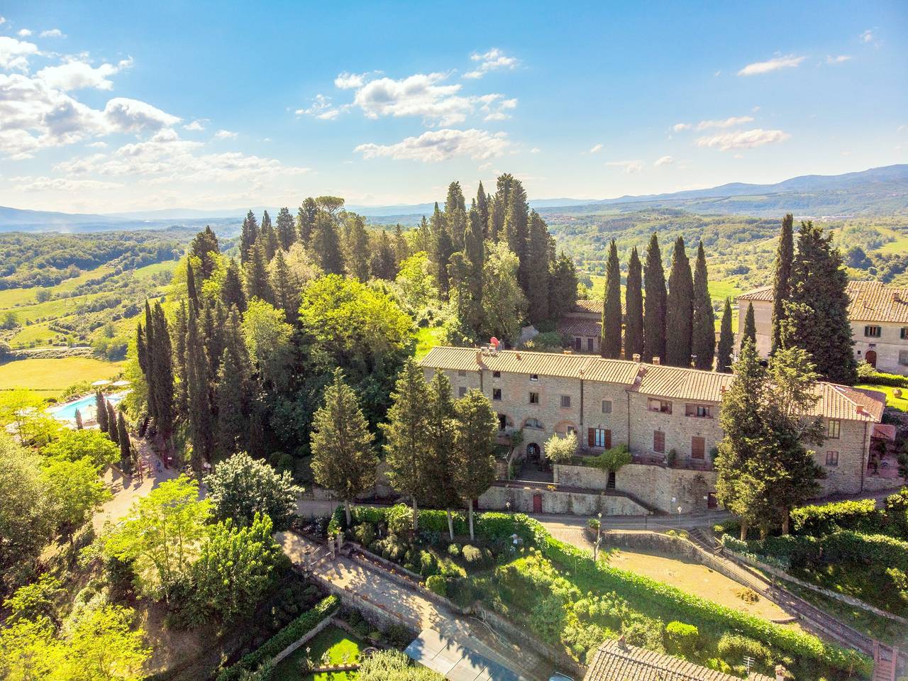 Wohnung in der Toskana mit Pool & Garten in Figline e Incisa Valdarno, Chianti