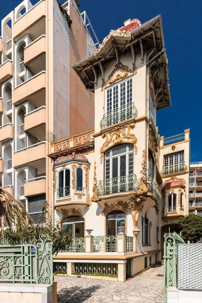 Ferienhaus mit Meerblick für 8 Personen, mit Garten und Ausblick in Nizza - 2