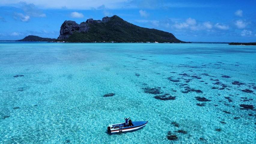 Location de vacances pour 2 personnes, avec terrasse ainsi que jardin et vue, animaux acceptés dans Maupiti - 4