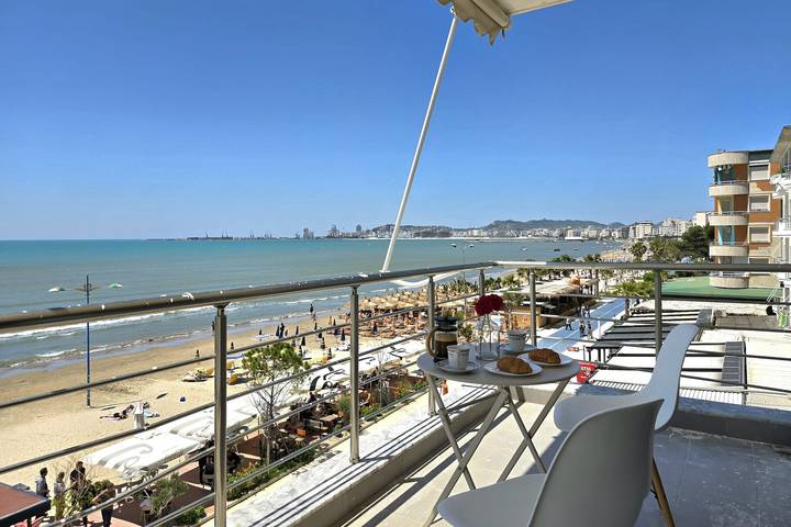 Gîte pour 3 personnes, avec vue sur l’océan et balcon, adapté aux familles à Durrës - 3