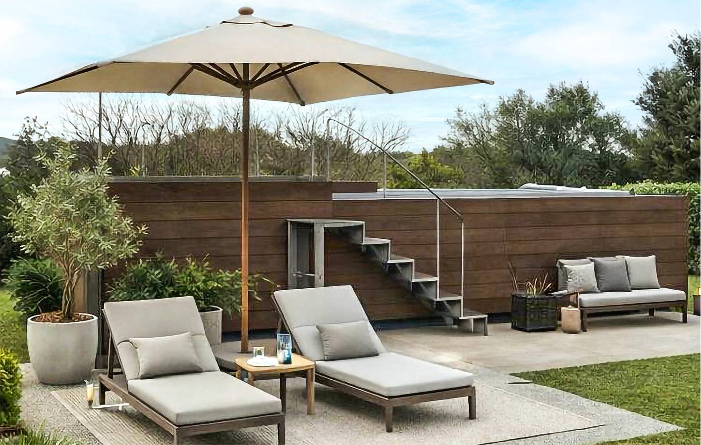 Accogliente appartamento con terrazza, WiFi e parcheggio vicino a Pescia Romana in Provincia di Viterbo