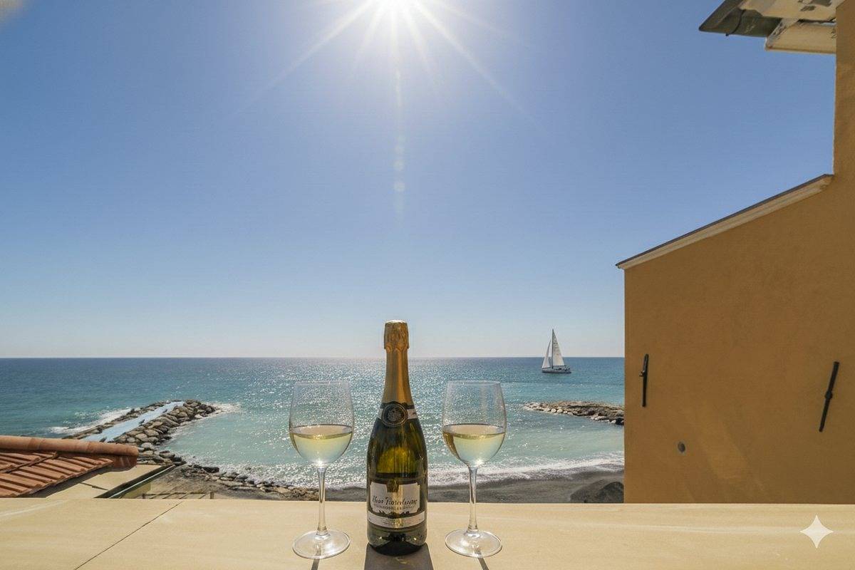 Ganze Wohnung, Wohnung mit Terrasse mit Meerblick | Ap27 in Porto Maurizio, Imperia