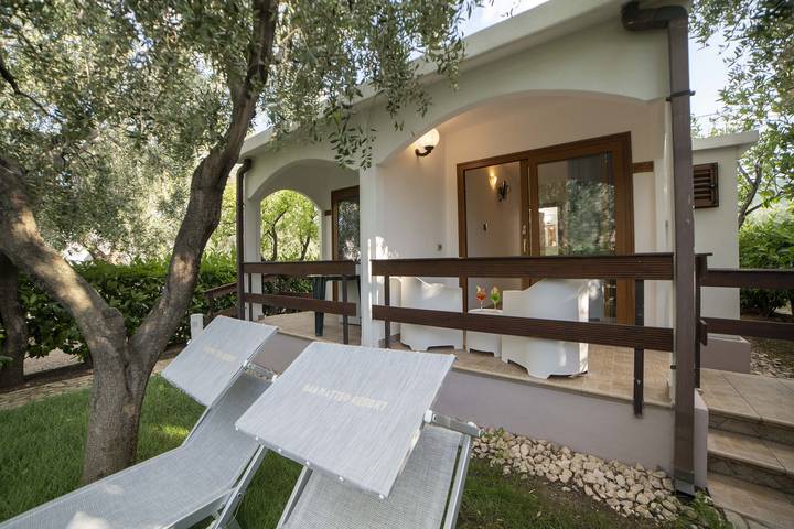 Ferienhaus für 2 Personen, mit Balkon/Terrasse und Garten am Gargano