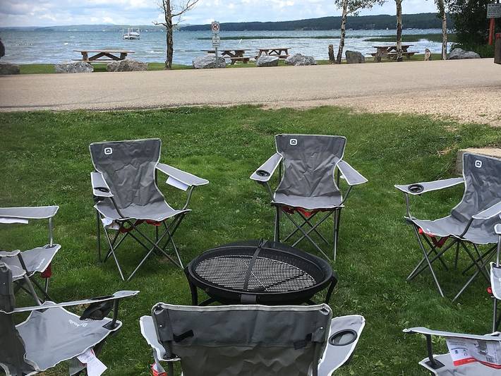 Waterfront Family Getaway | Beach Access | Pet Friendly | Walk along Boardwalk in Sylvan Lake