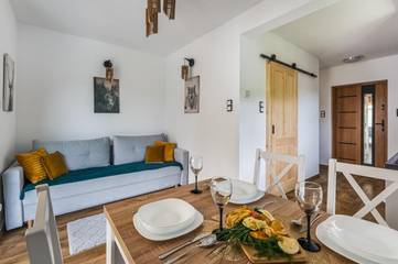 Gîte pour 6 personnes, avec vue et terrasse, animaux acceptés à Szczawnica