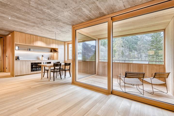 Ferienwohnung für 4 Personen, mit Balkon in Brand