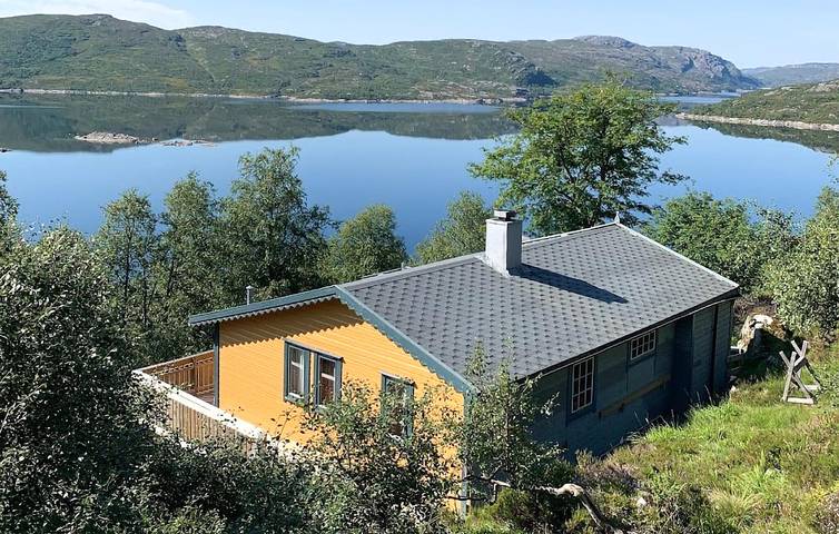 Chalet für 8 Personen, mit Terrasse und Garten in Süd-Norwegen