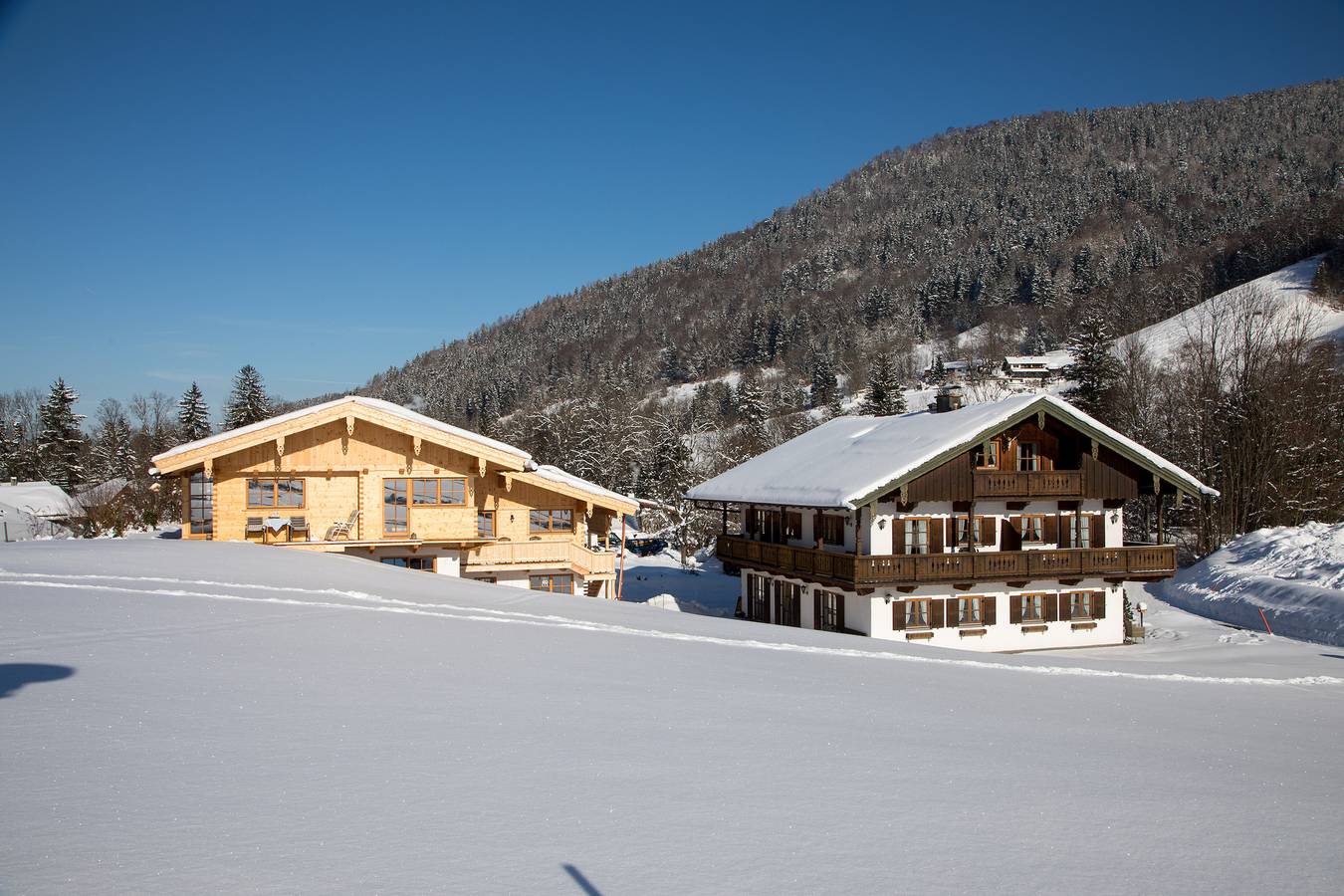 Entire holiday apartment, Ferienwohnungen Reiter inkl. Chiemgaukarte - Holiday flat 2, 55sqm, balcony, kitchenette, 2 bedrooms, 1 living room, Wlan in Ruhpolding, Bavarian Alps