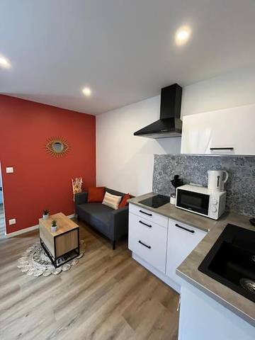 Gîte pour 2 personnes, avec terrasse à Cany-Barville