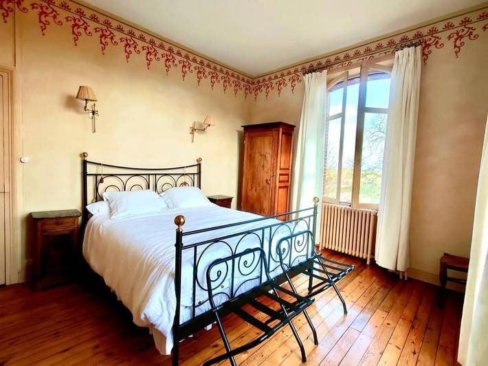Chambre d’hôte pour 2 personnes, avec Terrasse ainsi que Jardin et Vue à Clisson