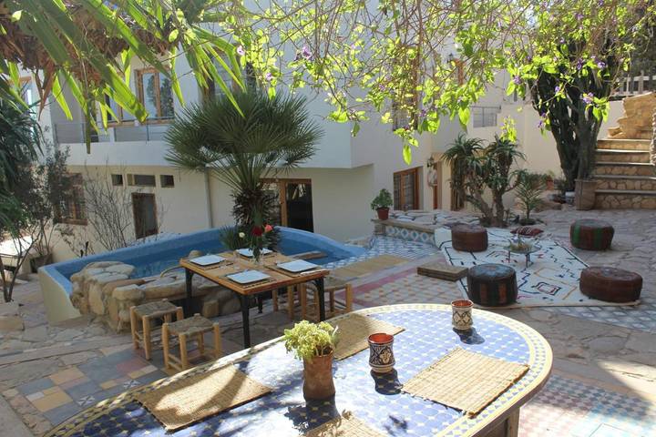 Maison de vacances pour 4 personnes, avec jardin ainsi que vue et piscine, animaux acceptés