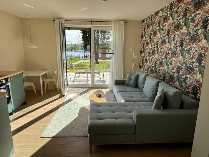 Ferienwohnung für 3 Personen, mit Terrasse und Seeblick sowie Ausblick und Garten am Schwielowsee - 3