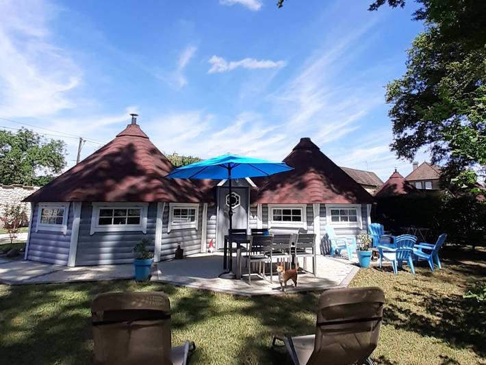 Gîte pour 4 personnes, avec Terrasse et Sauna