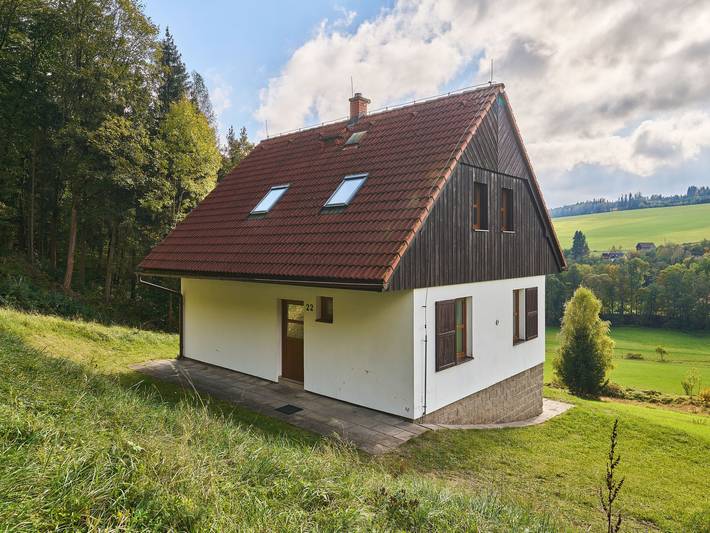 Ferienhaus für 6 Personen, mit Terrasse und Garten sowie Ausblick, mit Haustier