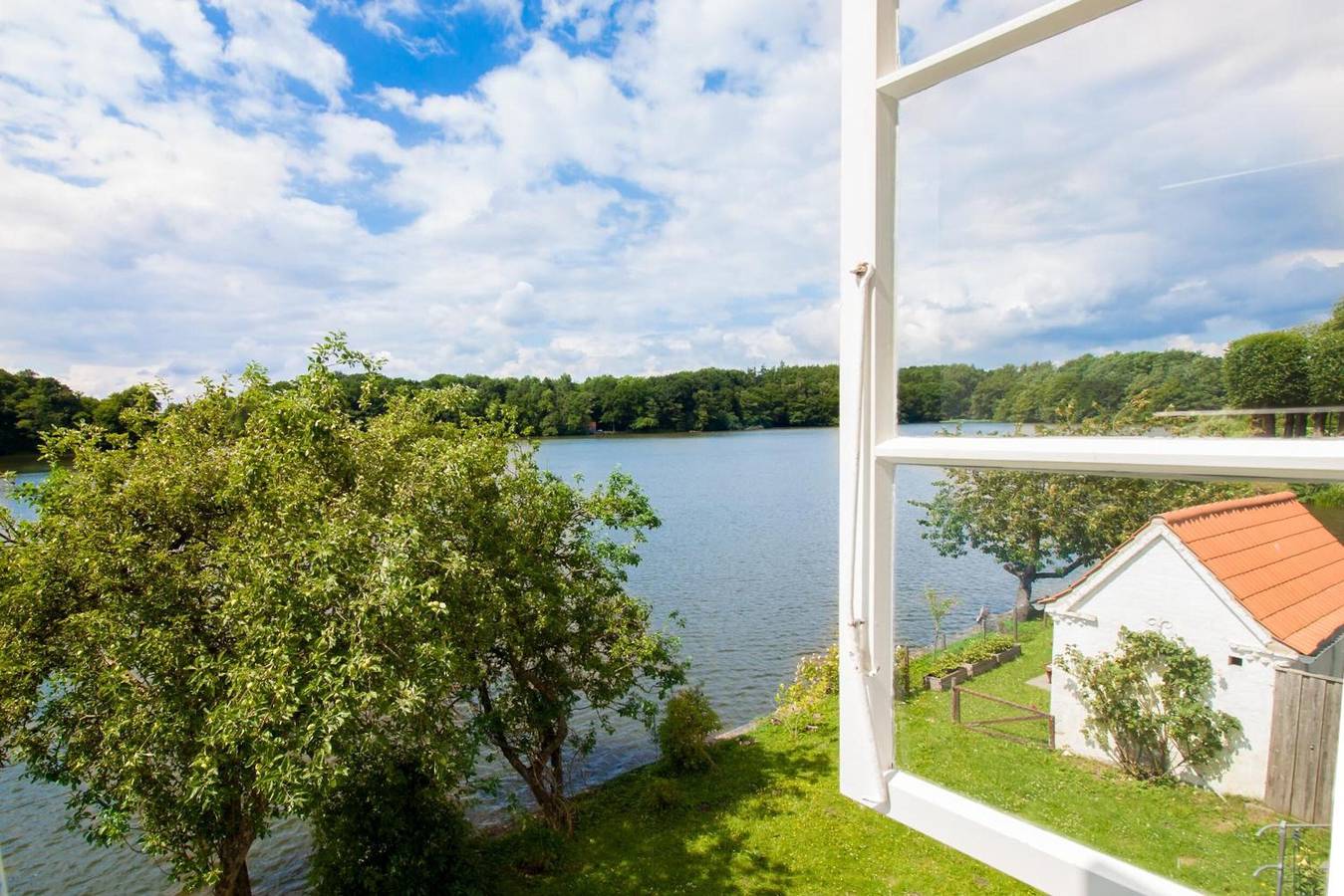 Appartement entier, Appartement "Schloss Glücksburg" avec vue sur le lac et Wi-Fi in Glücksburg, Flensburger Förde