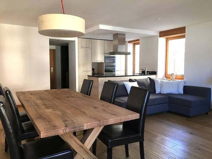 Vakantiewoning voor 6 personen, met balkon en tuin in Pontresina
