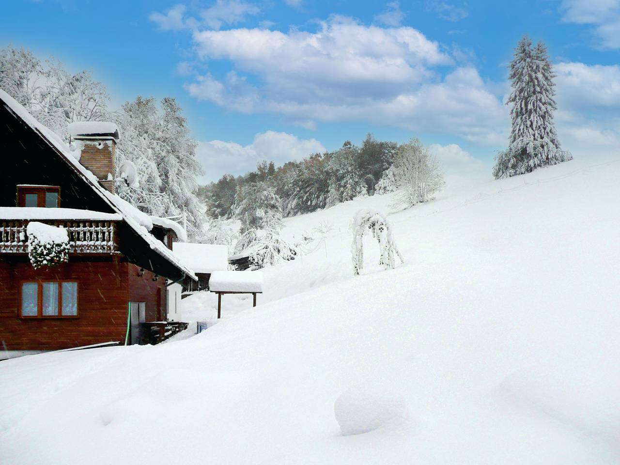 Ganze Wohnung, Janová in Janová, Region Zlin