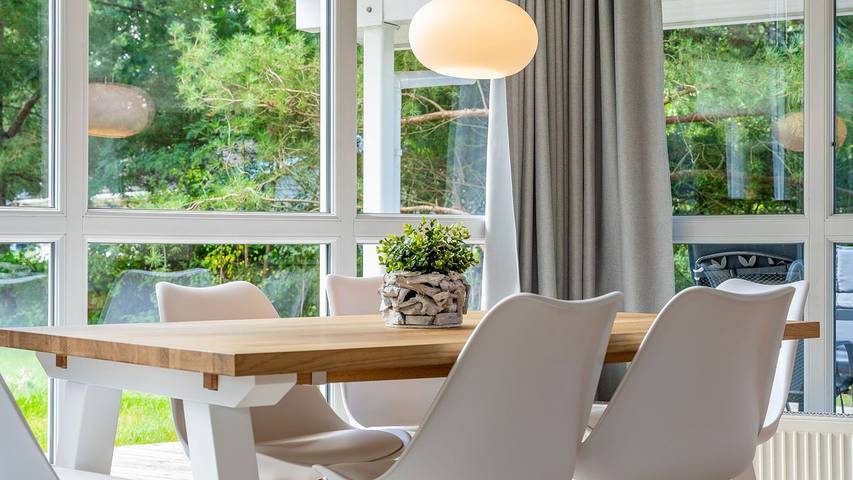 Ferienhaus für 6 Personen, mit Whirlpool und Garten sowie Terrasse und Sauna, mit Haustier in der Lübecker Bucht