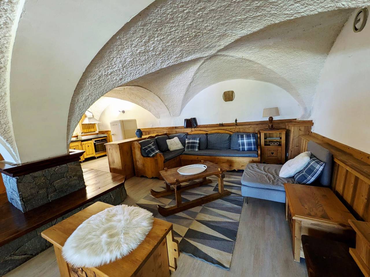 Ganze Wohnung, Einzigartige Wohnung mit Kamin und Parkplatz im Zentrum von La Plagne Montalbert in La Plagne, Aime-la-Plagne