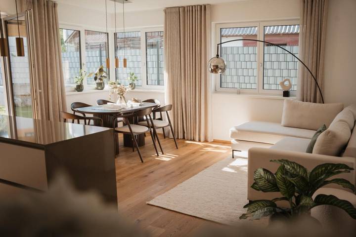 Ferienwohnung für 6 Personen, mit Garten