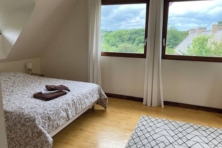 House close to the sea with large garden and direct access to the in Saint-Cast-le-Guildo, Región de Dinan