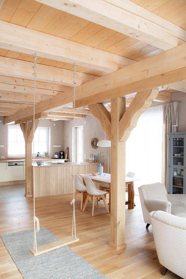 Ferienhaus für 4 Personen, mit Terrasse und Garten sowie Ausblick