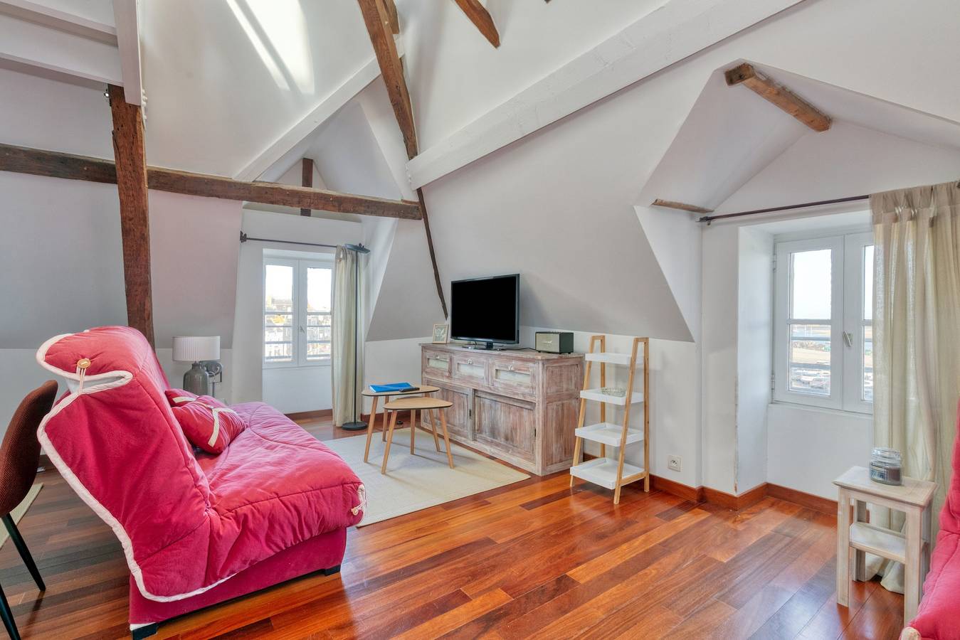 Appartement entier, Appartement 'Aiguillon' avec vue sur la mer et climatisation in Le Croisic, Côte d'Amour