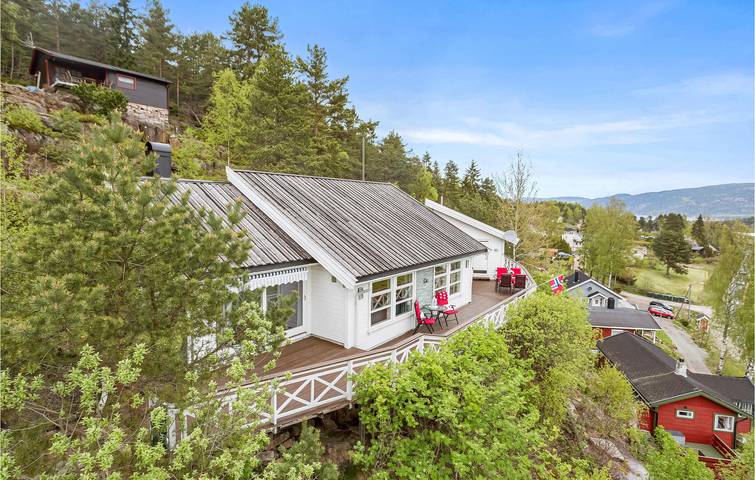 Ferienhaus für 10 Personen, mit Seeblick und Terrasse sowie Garten, mit Haustier - 1