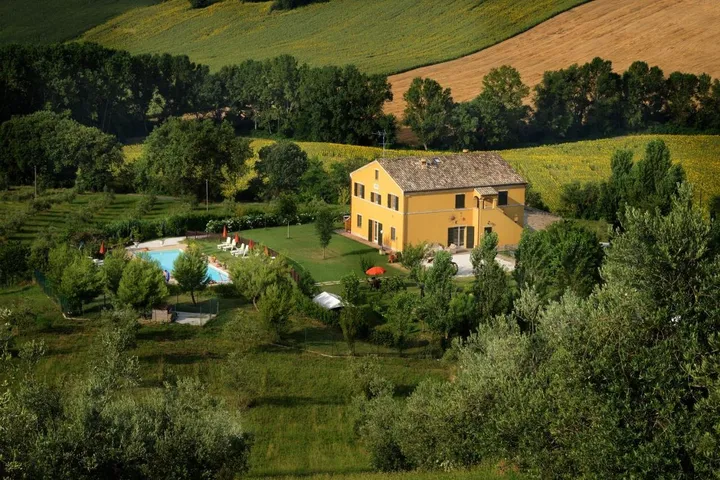 Maison de campagne pour 3 personnes, avec sauna et piscine ainsi que jardin et vue, animaux acceptés - 1