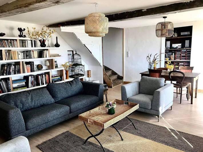 Location de vacances pour 6 personnes, avec vue et jardin, animaux acceptés dans Meaux-la-Montagne