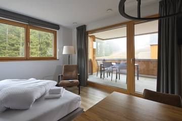 Studio für 2 Personen, mit Terrasse in Sankt Gallenkirch