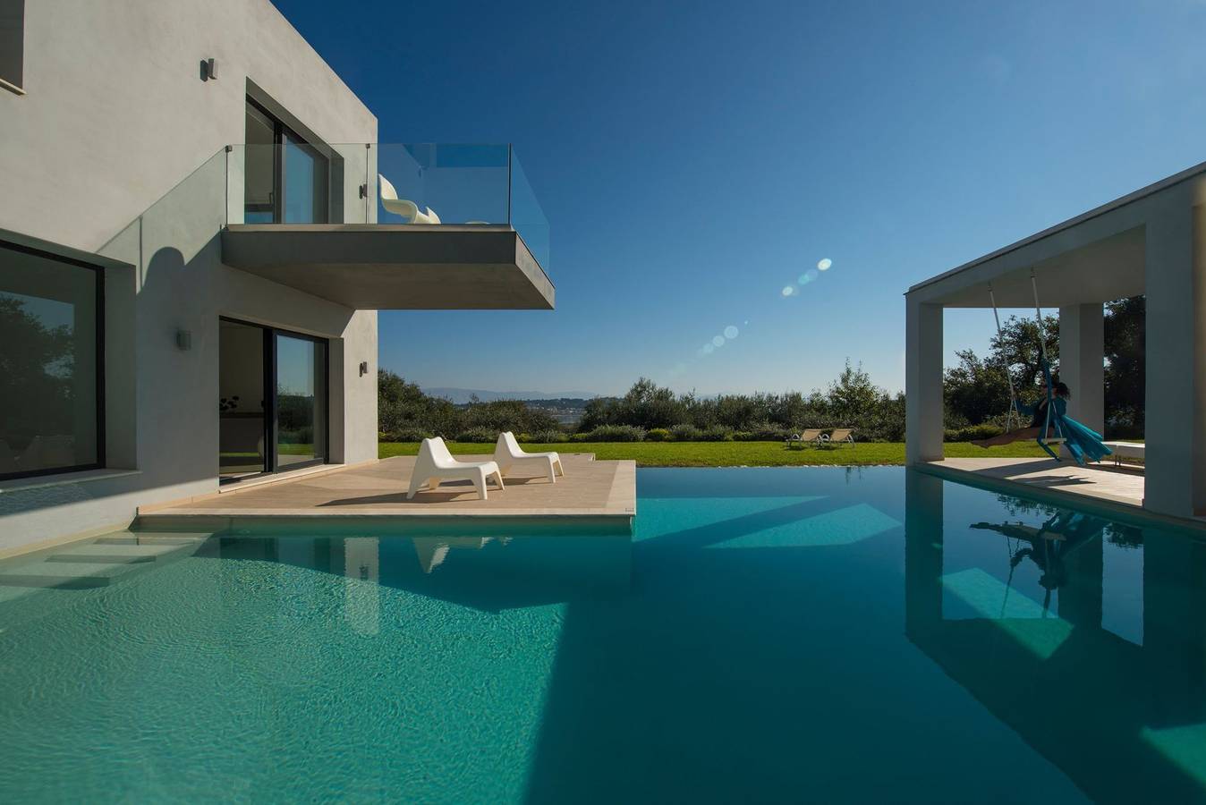 Super Luxury Corfu Villa | Villa Eve | Private Pool | Sea View | 4 Bdr | Kastania in Korfu