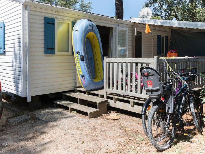 Mobil home pour 6 personnes, avec bassin pour enfant dans Plage De La Paree Du Jonc - 2