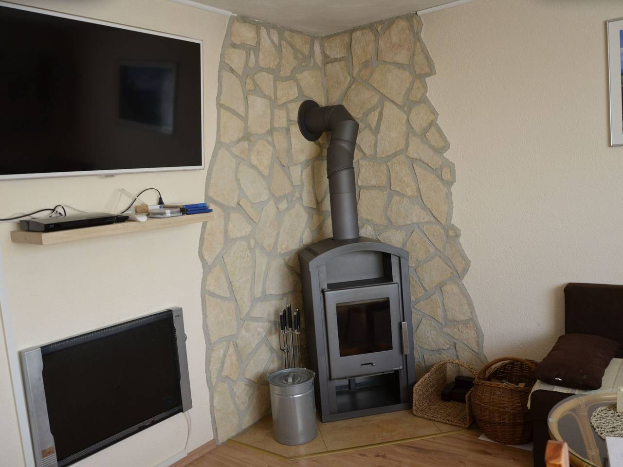 Panoramablick in Königstein in Königstein, Elbsandsteingebirge