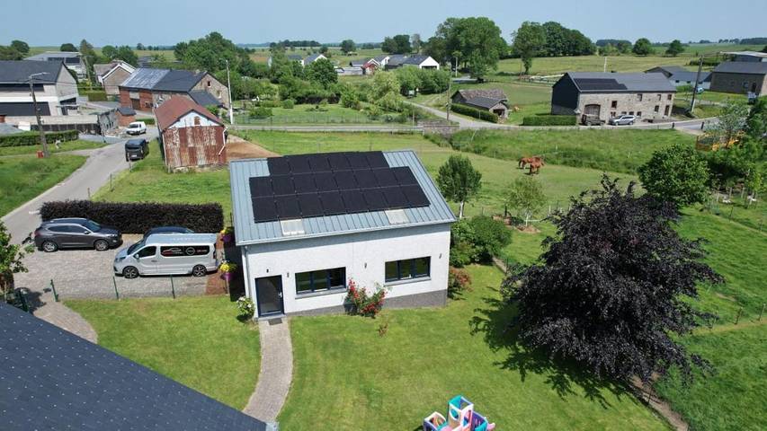 Location de vacances pour 14 personnes, avec vue ainsi que jardin et sauna à Bertogne - 4